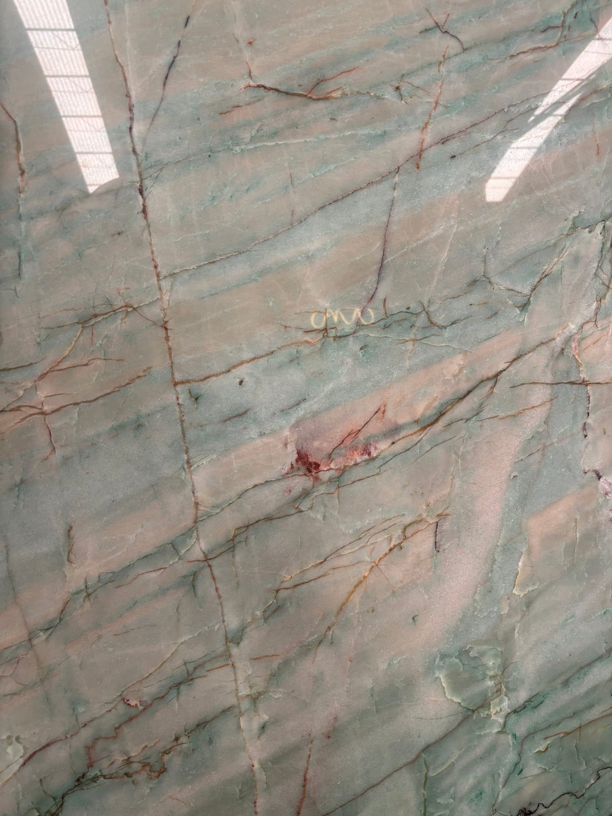 Cuarcita emerald green brillada